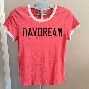 Anthropologie Sundry Daydream Coral Top NWOT